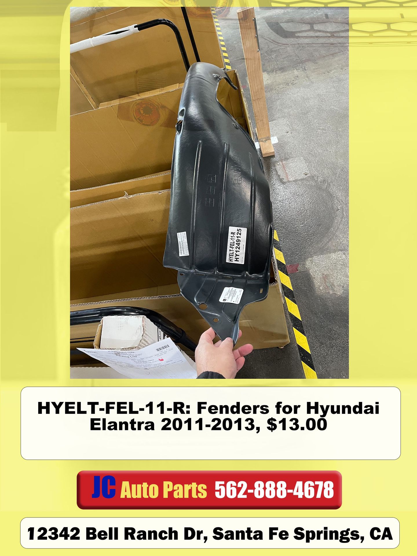 Fenders for Hyundai Elantra 2011 2012 2013