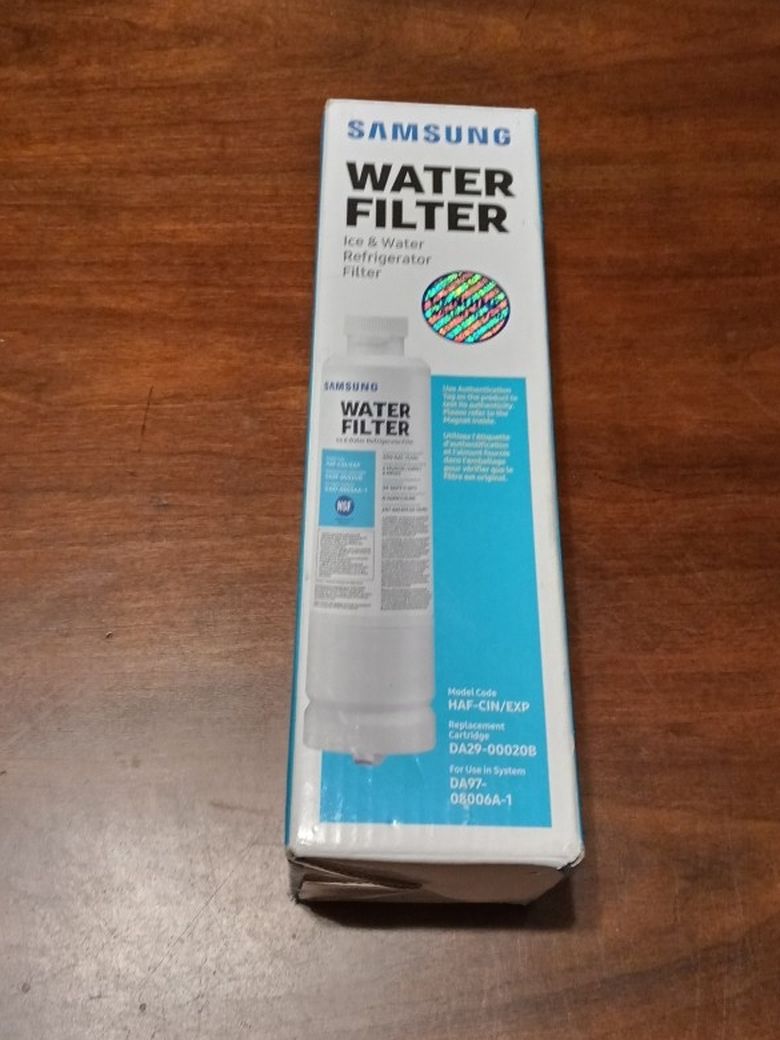 SAMSUNG Water Filter Model # HAF-CIN/EXP ICE & WATER Filter