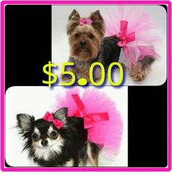 NEW Cute Tutu For Small Dog or Cat.
