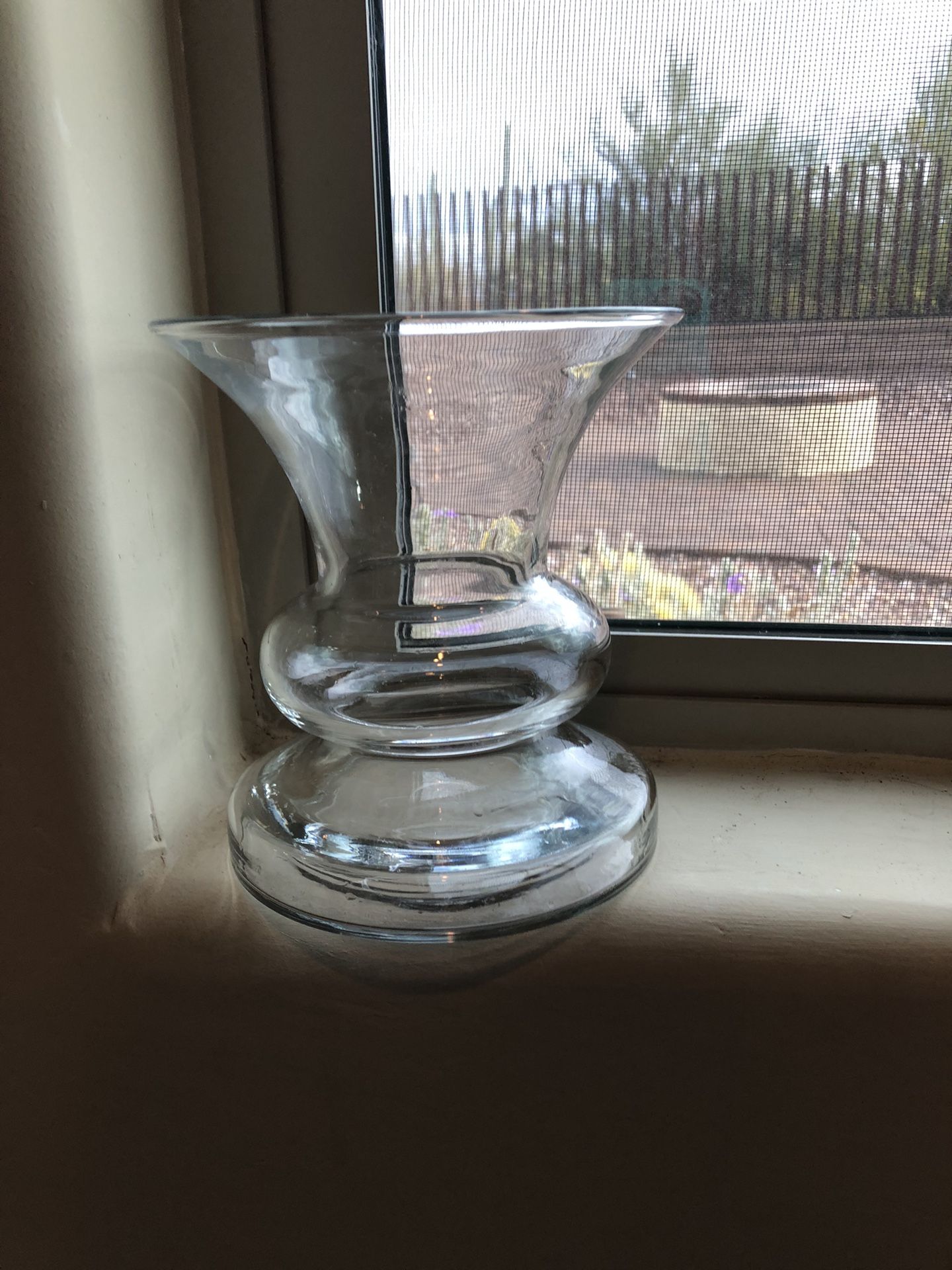 versatile glass vase/candle holder/display jar