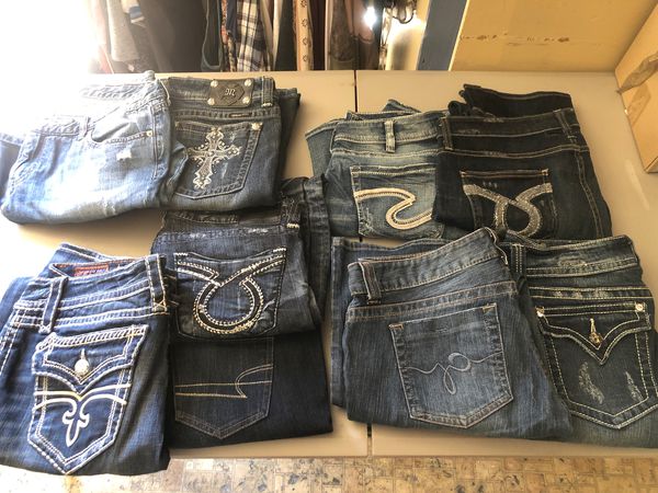 Name brand jeans women’s size 31 (size 12) for Sale in Sacramento, CA ...
