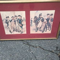 Awesome History - 1799 Calvary , Union Troops Infantry Lithographs 