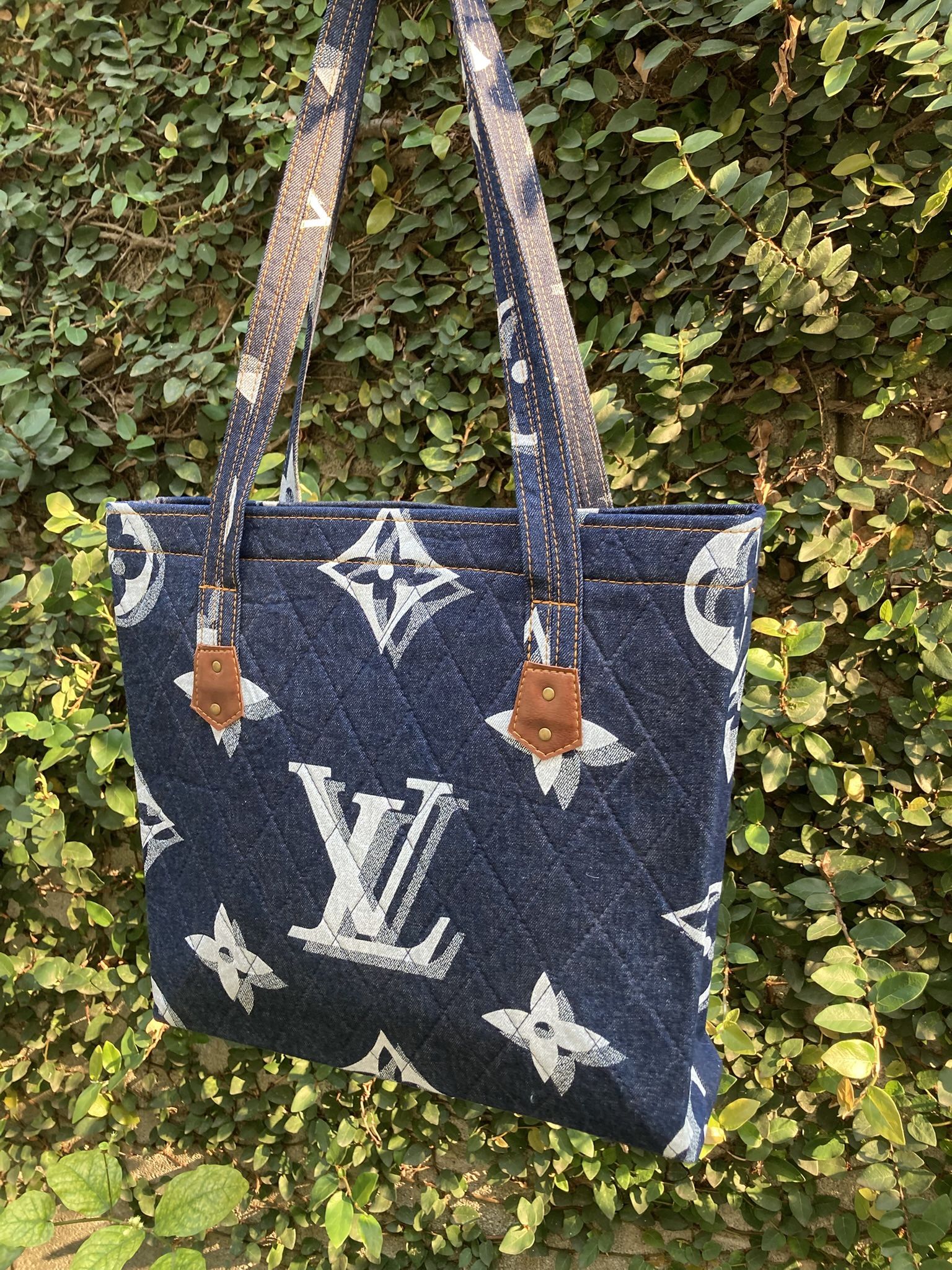 Handmade Recycled Denim Tote