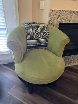 Swivel Green Chair