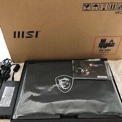 MSI GS66 Stealth 15.6" (NVIDIA RTX 2070, 1TB, Intel Core i7 10th Gen., 16 GB)