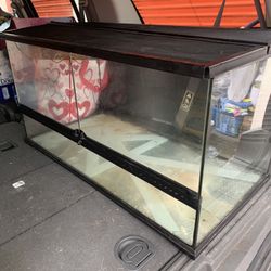 Glass Door 40gal Reptile Tank