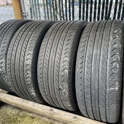 MATCHING SET (4) 235 50 19 ALL SEASON TIRES !!!
