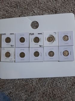 Mercury dimes