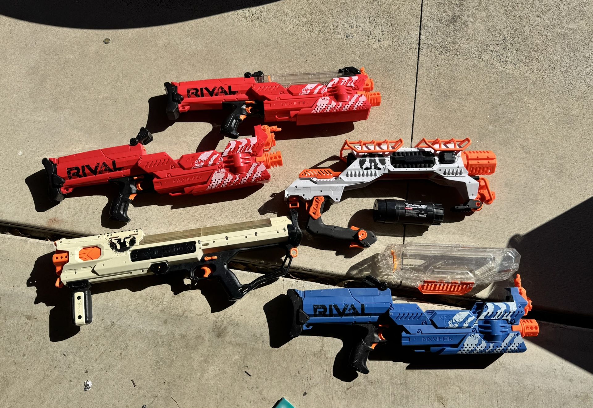5-NERF Guns