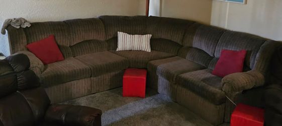 Sectional with Recliners