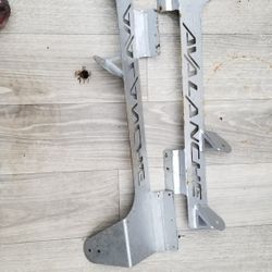 Windshield Pillar Mounted Brackets LED Light Bar FITS Chevrolet Avalanche 08 To 2013