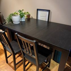 Solid Wood Dining Table 