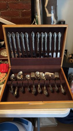 Stainless steel 12 set silverware