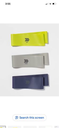 All In Motion Latex Resistance Bands for workouts