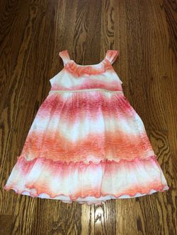 Girls dress size 5 like new sweetheart rose