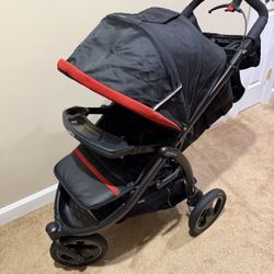 Brand New Made in Italy premium leather Peg Perego Book Cross 3 wheel travel all terrain stroller. Need gone ASAP