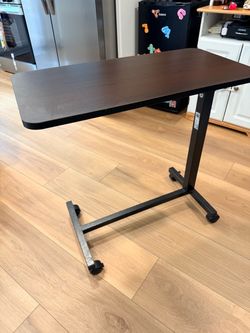 Rolling Side Table / Bed Tray