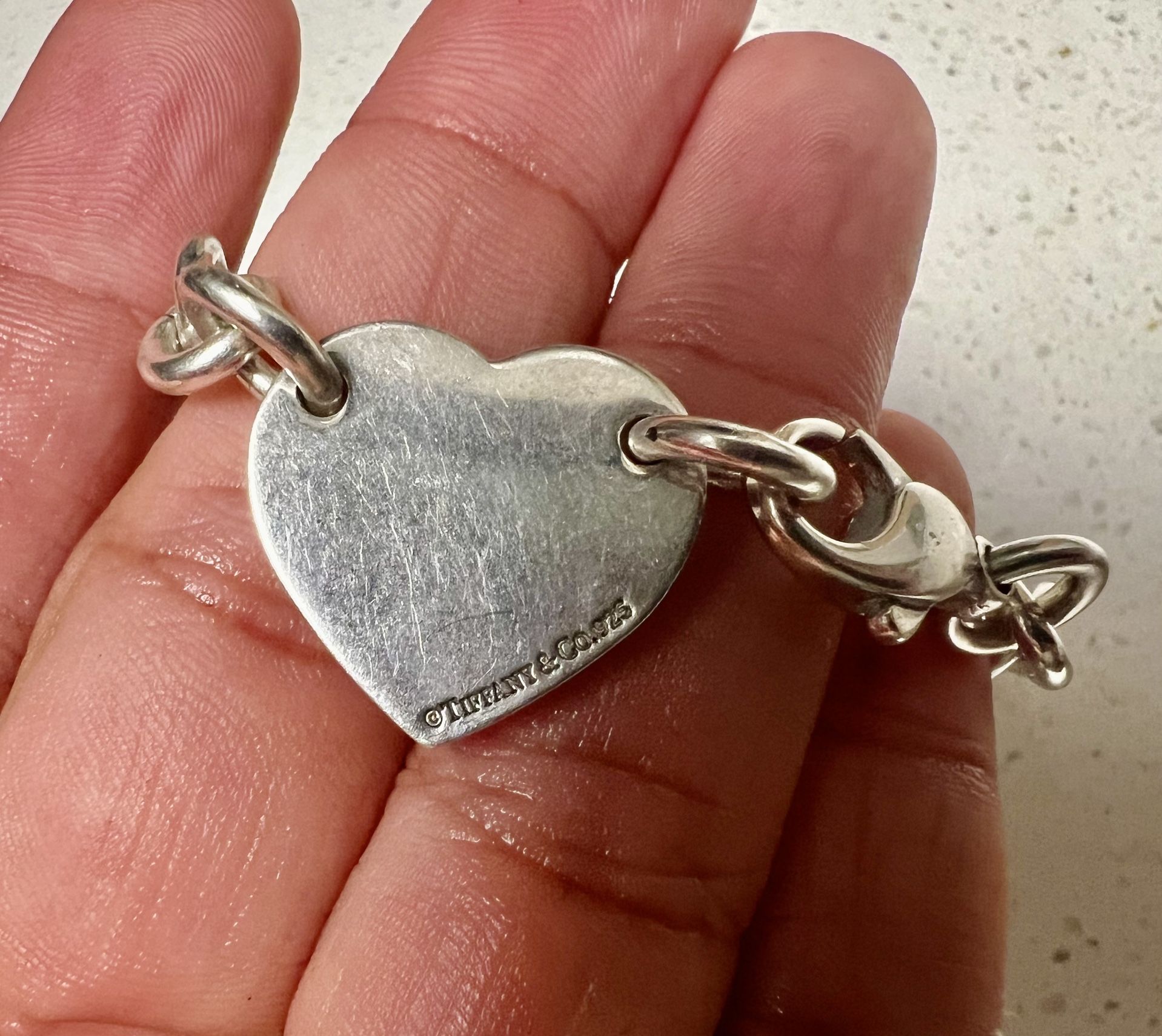 Tiffany & Co Return to Tiffany Collection Heart Tag Necklace and Bracelet