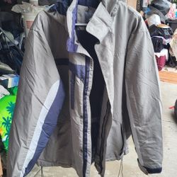 Winter Hoodie Jacket For Men Size Large