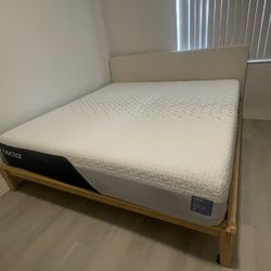 King Mattress/Frame Set
