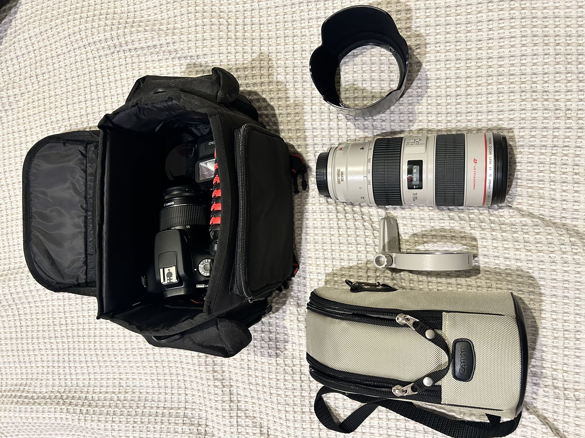 EOS 4000D Canon Camera & Canon EF 70-200 Lens