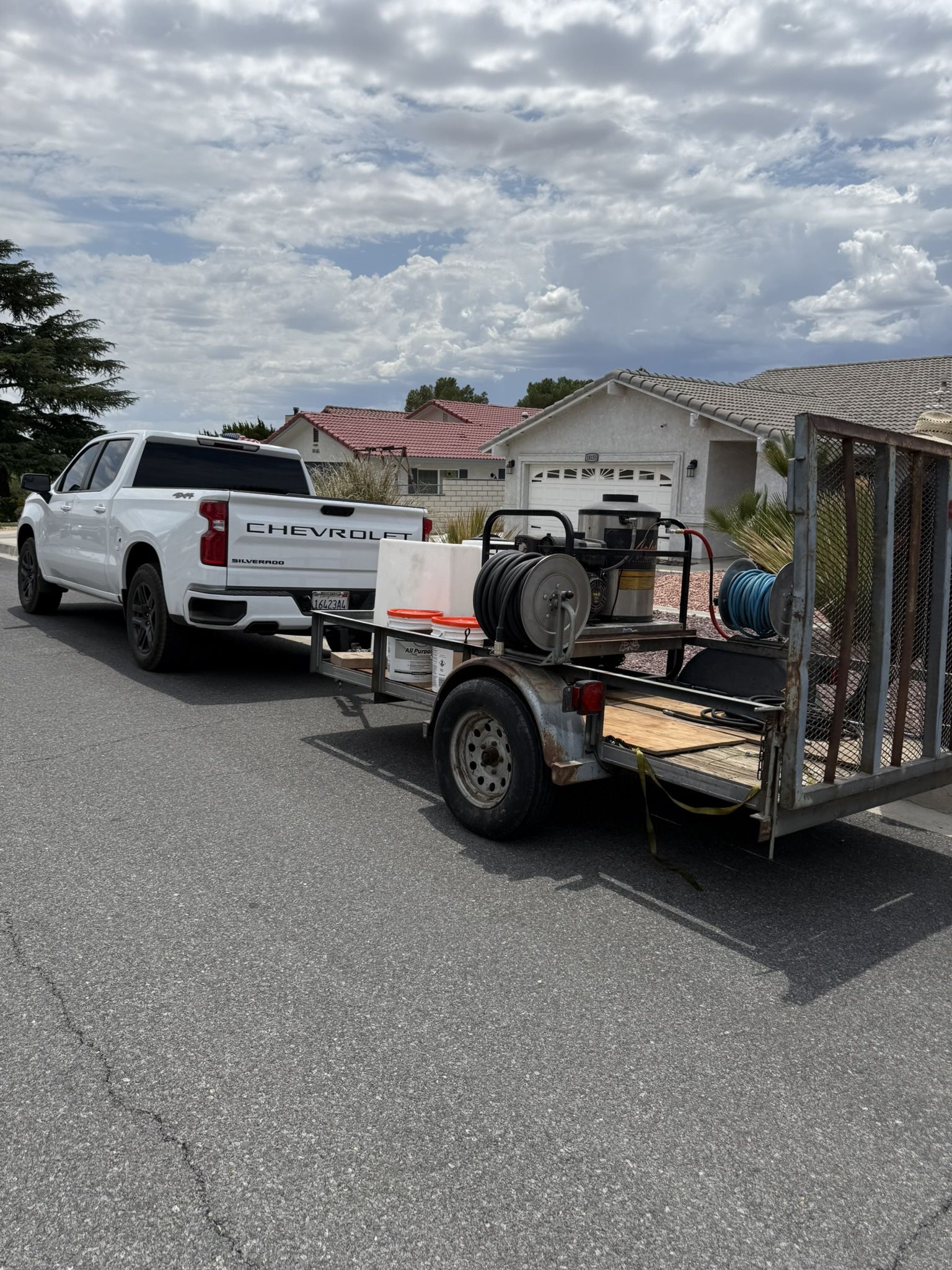 Hot Water Pressure Washer