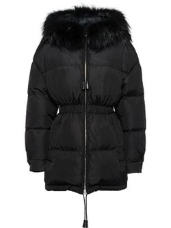 PRADA PUFFER FUR COLLAR