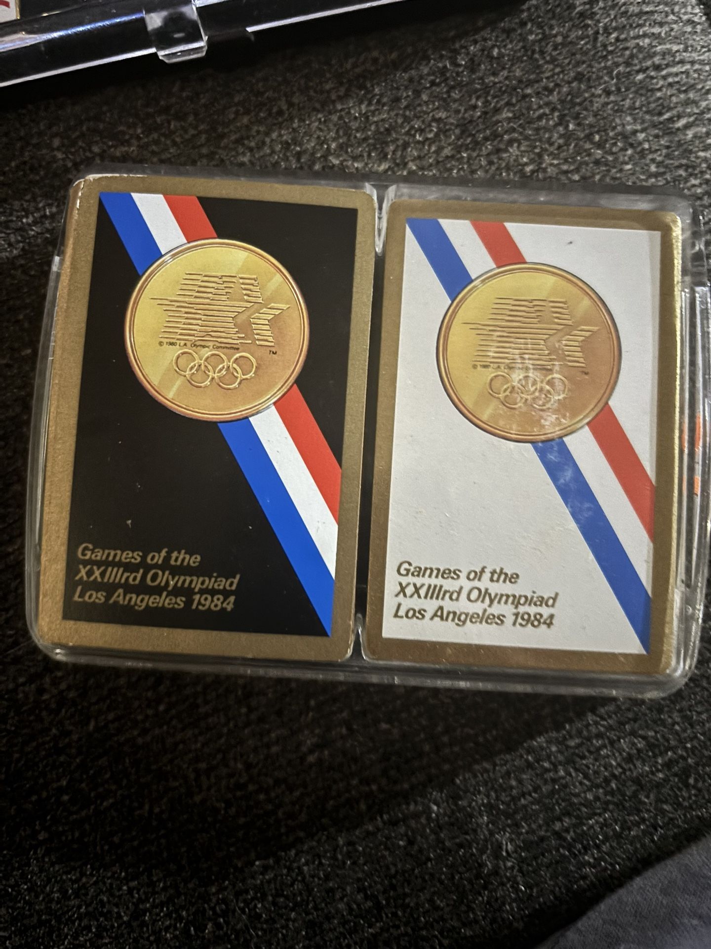 Olympic Gold Playing Cards