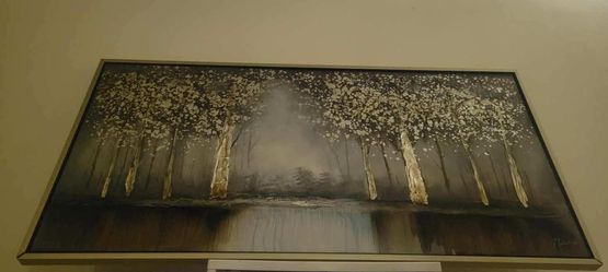 Large Forest Painting (Read Description)