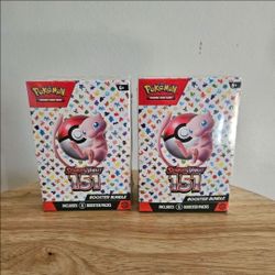 2 Pokémon 151 Booster Bundles