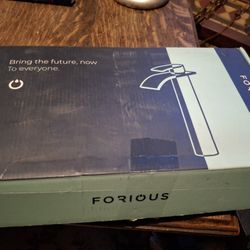 New Forious WATERFALL gold Faucet. Easy Insulation 