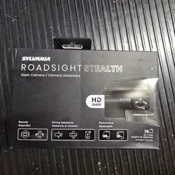 Sylvania Roadsight Stealth Dash Camera 1440p 140° 128GB 20 Hrs
