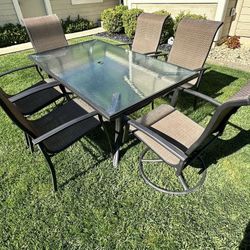 7 Piece Outdoor Patio Set