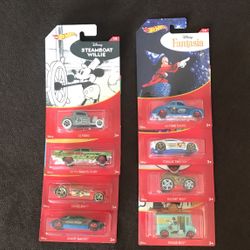 Hot Wheels Disney Mickey Mouse Set Of 8