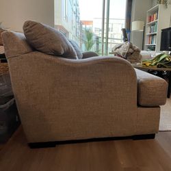 Gray Apartment Sized Couch