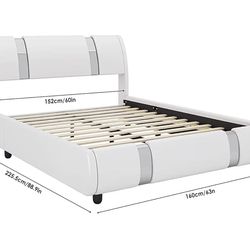 King bed with mattress included