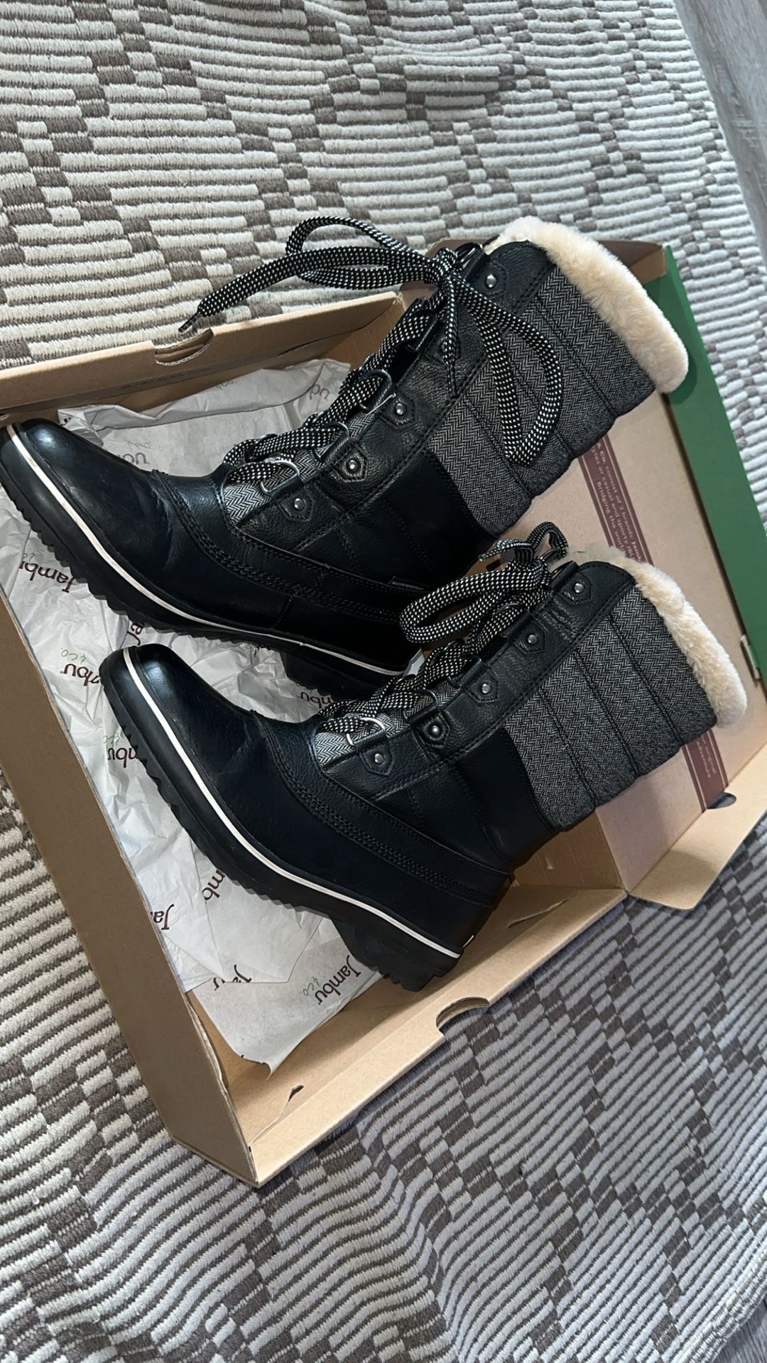 Woman Fur Waterproof Boots