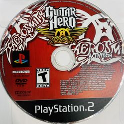 Guitar Hero Aerosmith (Sony PlayStation 2) PS2 Tested Authentic 