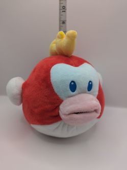 Nintendo Super Mario Cheep Cheep Plush Stuffed Animal 7"