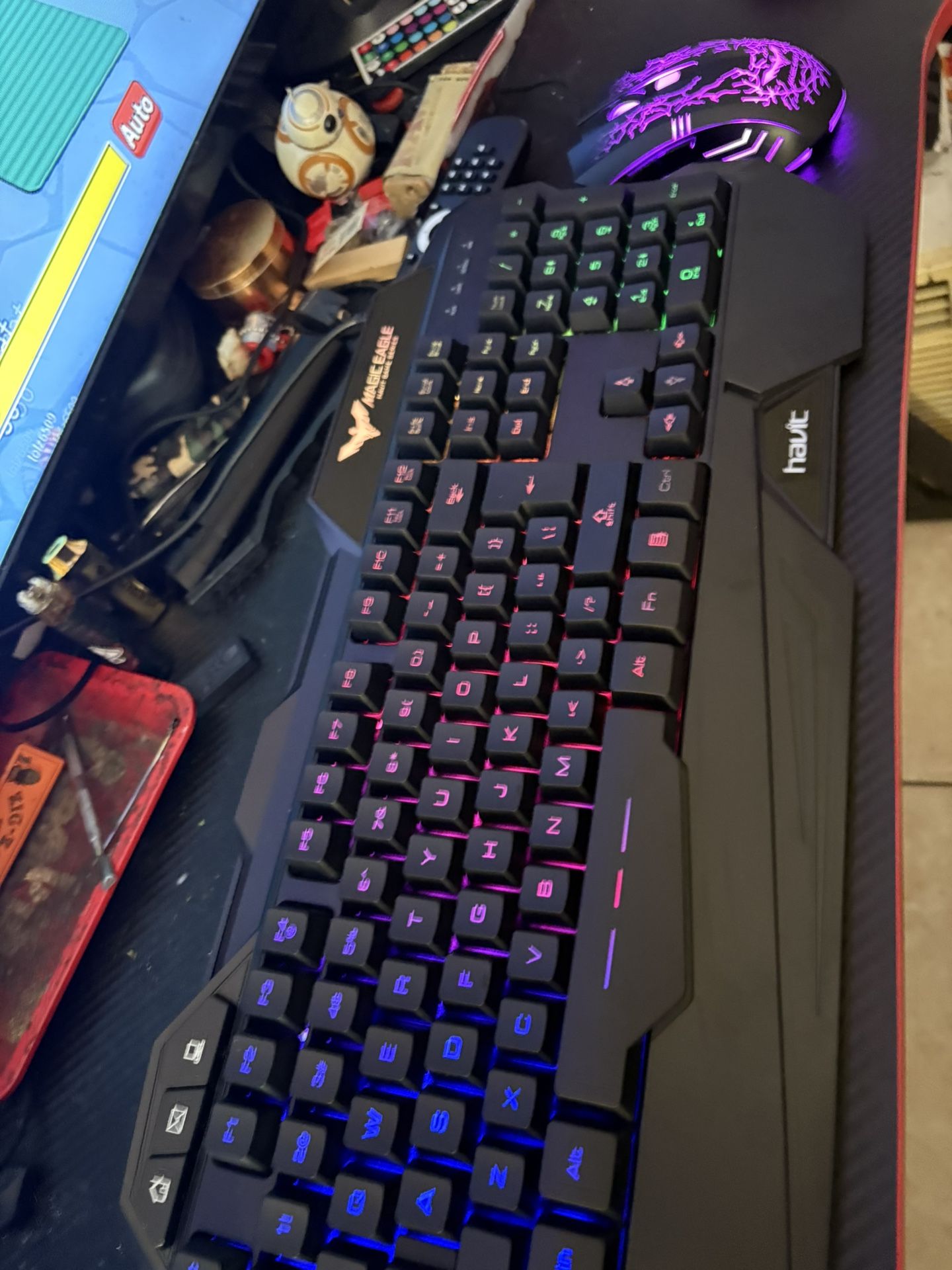Gaming Keyboard And Mouse Trade For Smaller Keyboard With Mouse