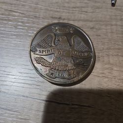 Vintage Spirit Of America 1(contact info removed) Belt Buckle