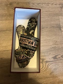 Christian Dior slides