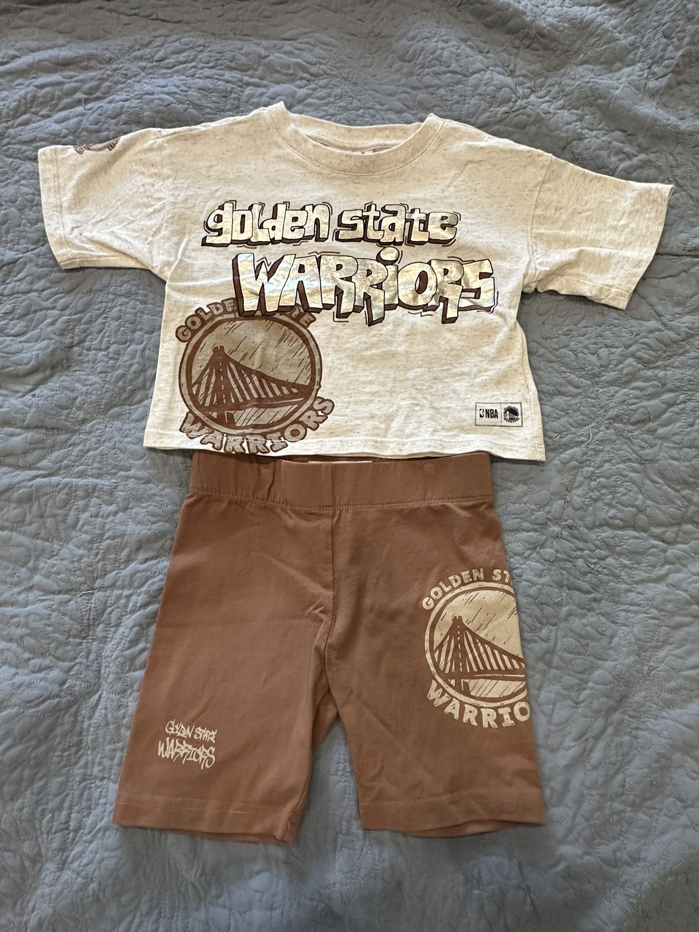 Cotton:on kids x NBA Golden State Warriors outfit, 5T