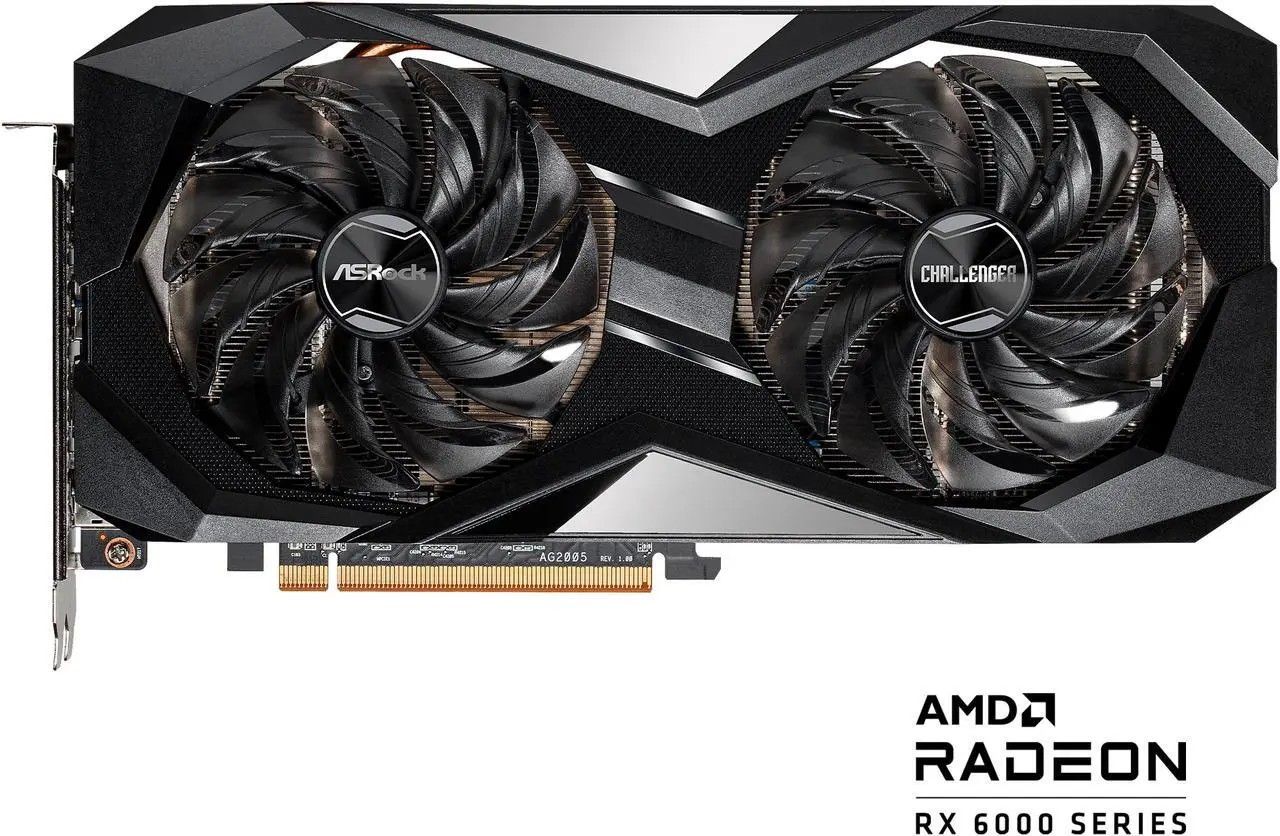 ASRock Radeon RX 6700 XT Challenger D Gaming Graphic Card, 12GB GDDR6 VRAM