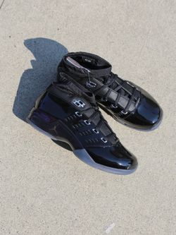 Air Jordan Retro 17(Black Patent)(Read Description)
