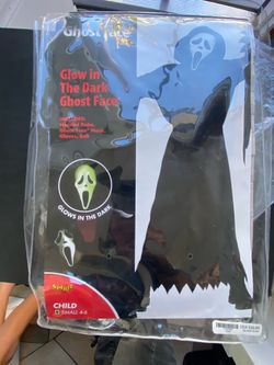 Glow in the dark Ghost Face