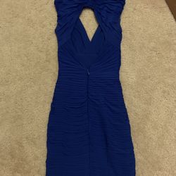 Blue BCBG Dress