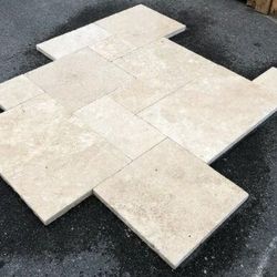 Ivory Travertine Paver