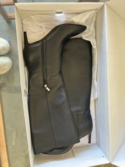 Calvin Klein high heel boots