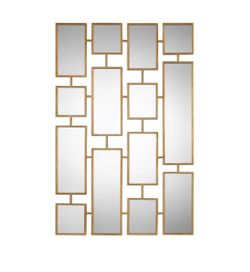 Uttermost Kennon Rectangles Mirror in Gold